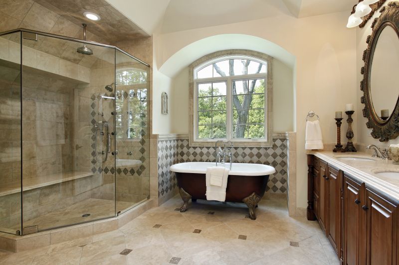 Elegant Tub to Shower Conversion